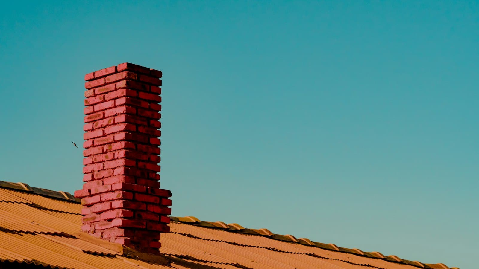 Brick chimney